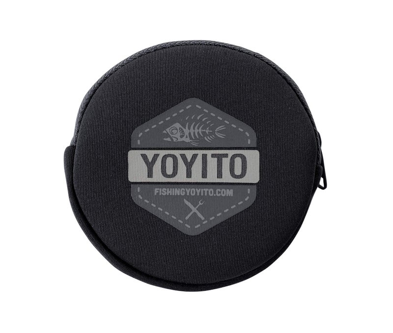 Yoyito Aluminum Hand Line Reel Pocket / Travel Fishing Kit (Gold Reel / 30 lb Clear line) - Image 2